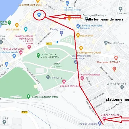 A 50m Reves Ensables Les Bains De Мер-ле-Бен